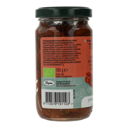Tomates secos em azeite virgem extra Terrasana 180 g