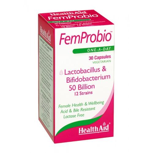 Femprobio 50.000 milhões de assistência à saúde 30 cápsulas