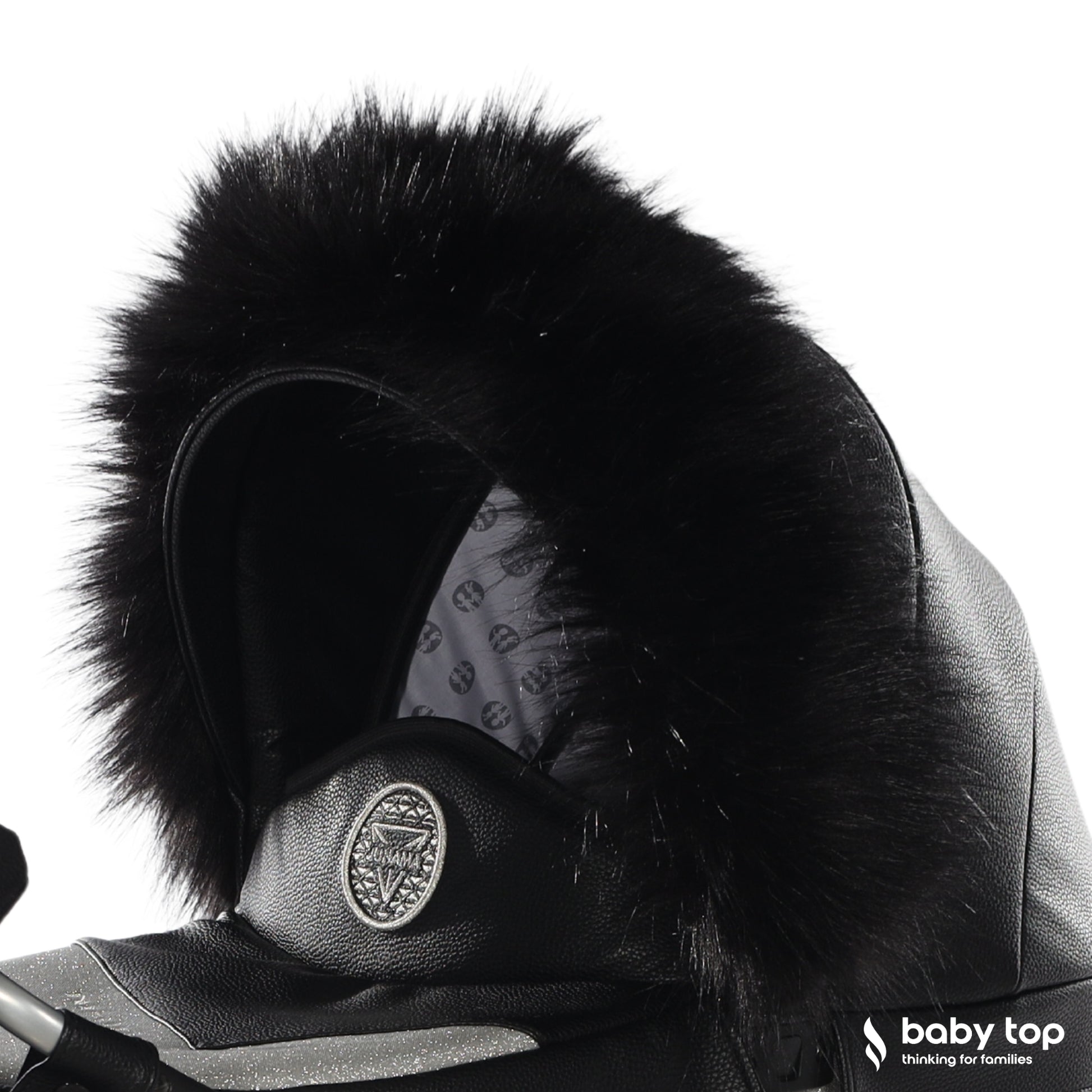 Pelo Decorativo Boa Para Carro De Muñecas Negro_0