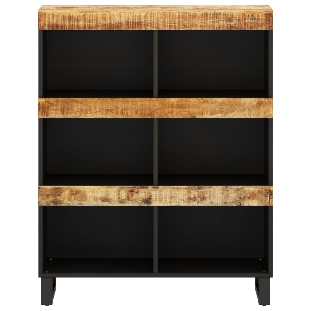 Armario Auxiliar Madera Maciza De Mango 85x33x107 Cm_1
