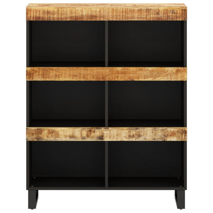 Armario Auxiliar Madera Maciza De Mango 85x33x107 Cm_1