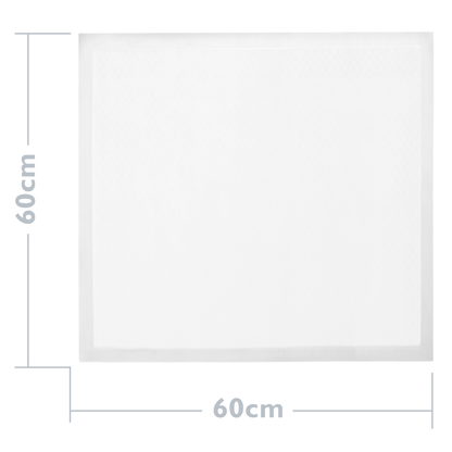 Toallas De Entrenamiento Para Perros 40 Unidades 60 X 60 Cm Color Blanco_1