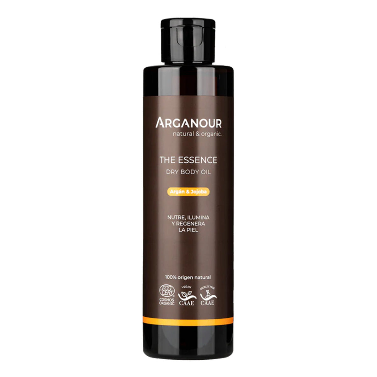 Óleo corporal vitamínico seco Essence ECO Arganour 200 ml