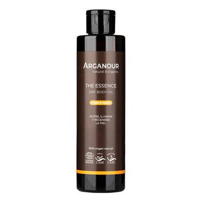 Óleo corporal vitamínico seco Essence ECO Arganour 200 ml
