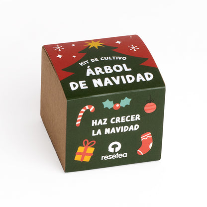 Kit Árbol De Navidad – Cultiva Tu Propio Pino De Navidad En Casa, Regalo Original - Resetea_0