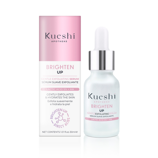Sérum Facial Esfoliante Suave Kueshi com 5% de Ácido Láctico + AH 30 ml