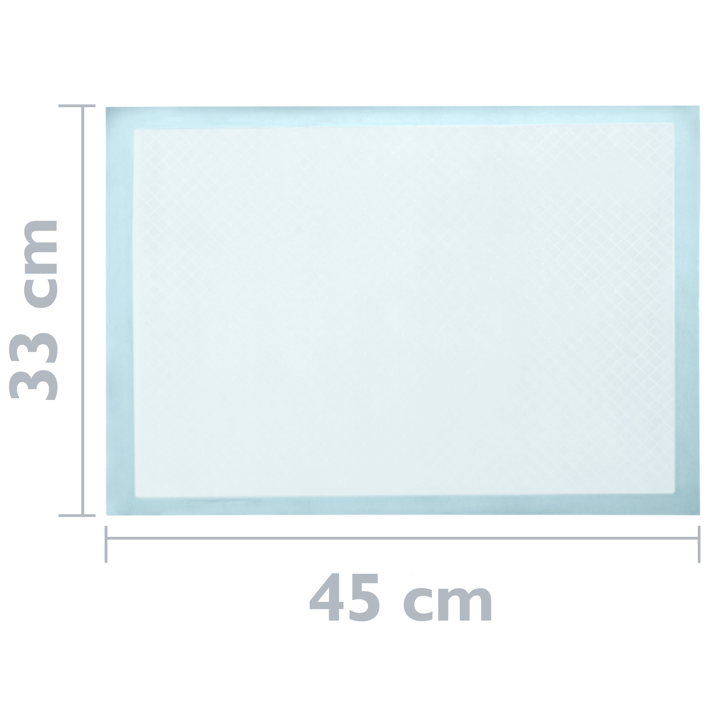 100 Empapadores Absorbentes De 33 X 45 Cm. Toallas De Entrenamiento Para Perros Cachorros_2