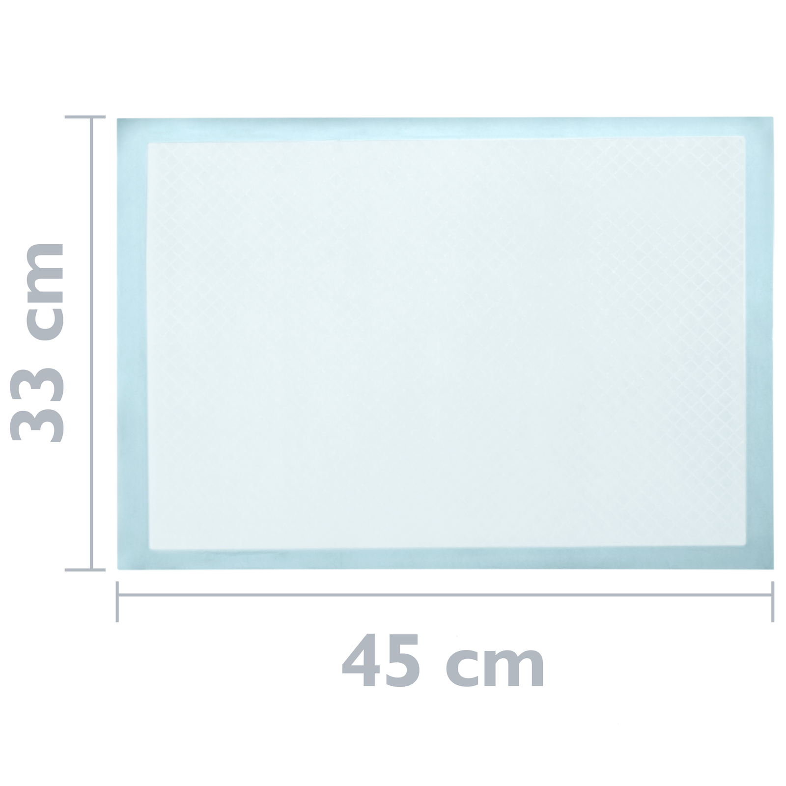 100 Empapadores Absorbentes De 33 X 45 Cm. Toallas De Entrenamiento Para Perros Cachorros_2