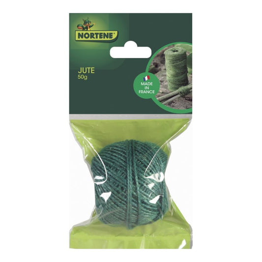 Fio de juta verde Juta 50 m Nortene