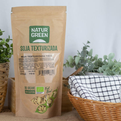 Tiras de Soja Texturizadas Orgânicas NaturGreen 115 g