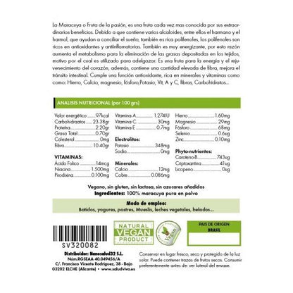 Pó de Maracujá Premium Salud Viva 125 g