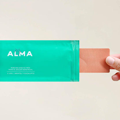 Autocolantes para dores menstruais My Alma 5 unidades