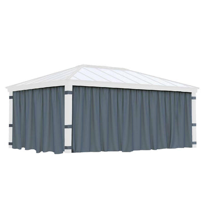 Conjunto de cortinas para gazebo Dallas Canopia 422x607