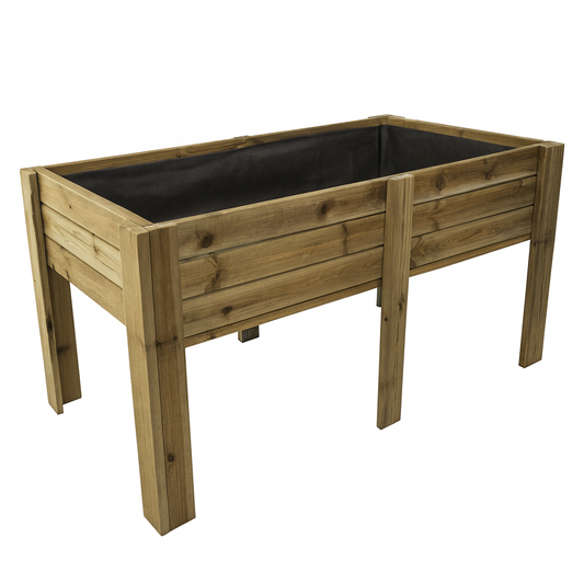 Mesa De Cultivo Bora Profunda 30cm Vidahuerto 200x80x80 Cm._0