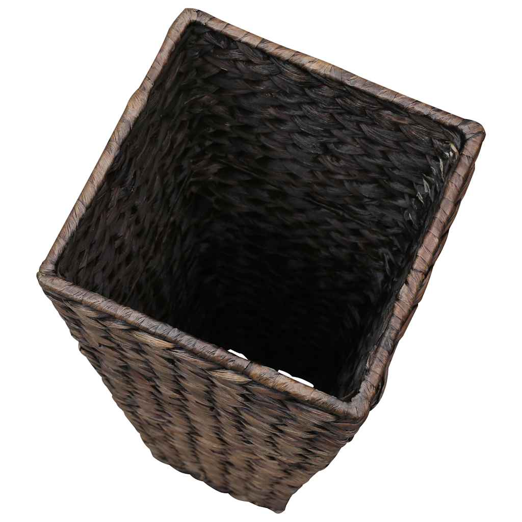 Conjunto De Arriates 3 Piezas Jacinto De Agua Marrón Oscuro_5