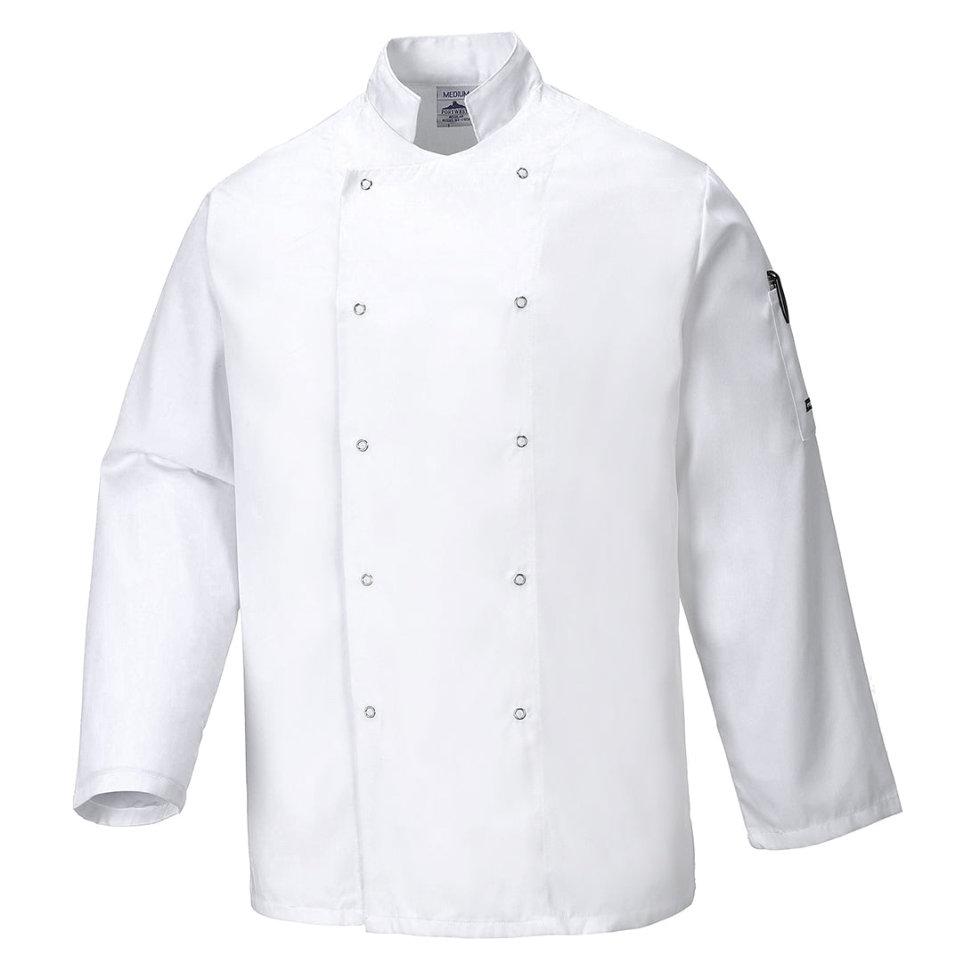 Chaqueta De Cocina Suffolk, Con Manga Larga / Xxxl / Blanco_0