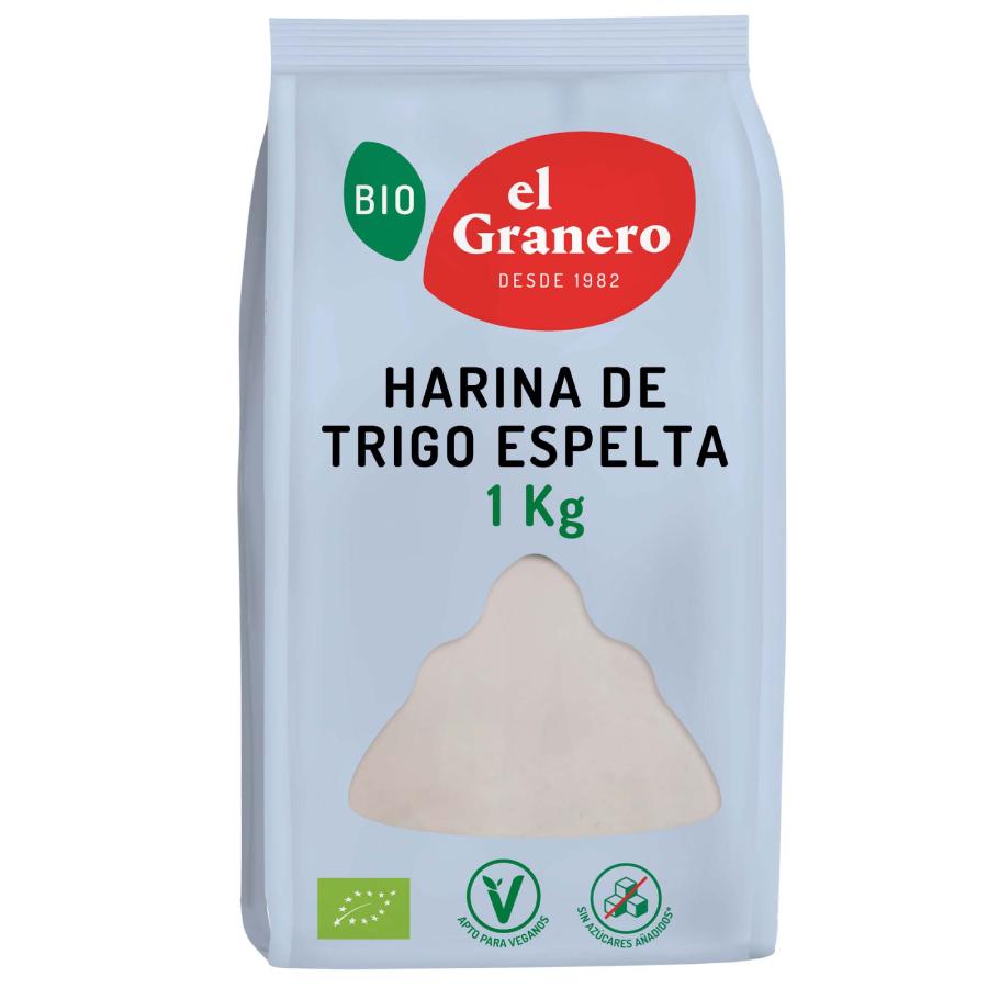 Farinha de Espelta Branca Biológica El Granero 1kg