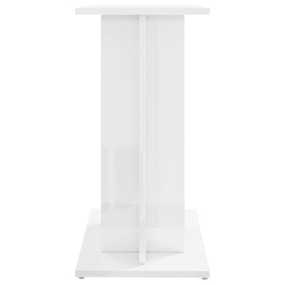 Vidaxl Soporte Para Acuario Madera De Ingeniería Blanco 60x30x60 Cm_4