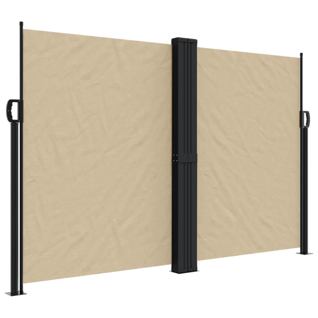 Vidaxl Toldo Lateral Retráctil Beige 160x600 Cm_0
