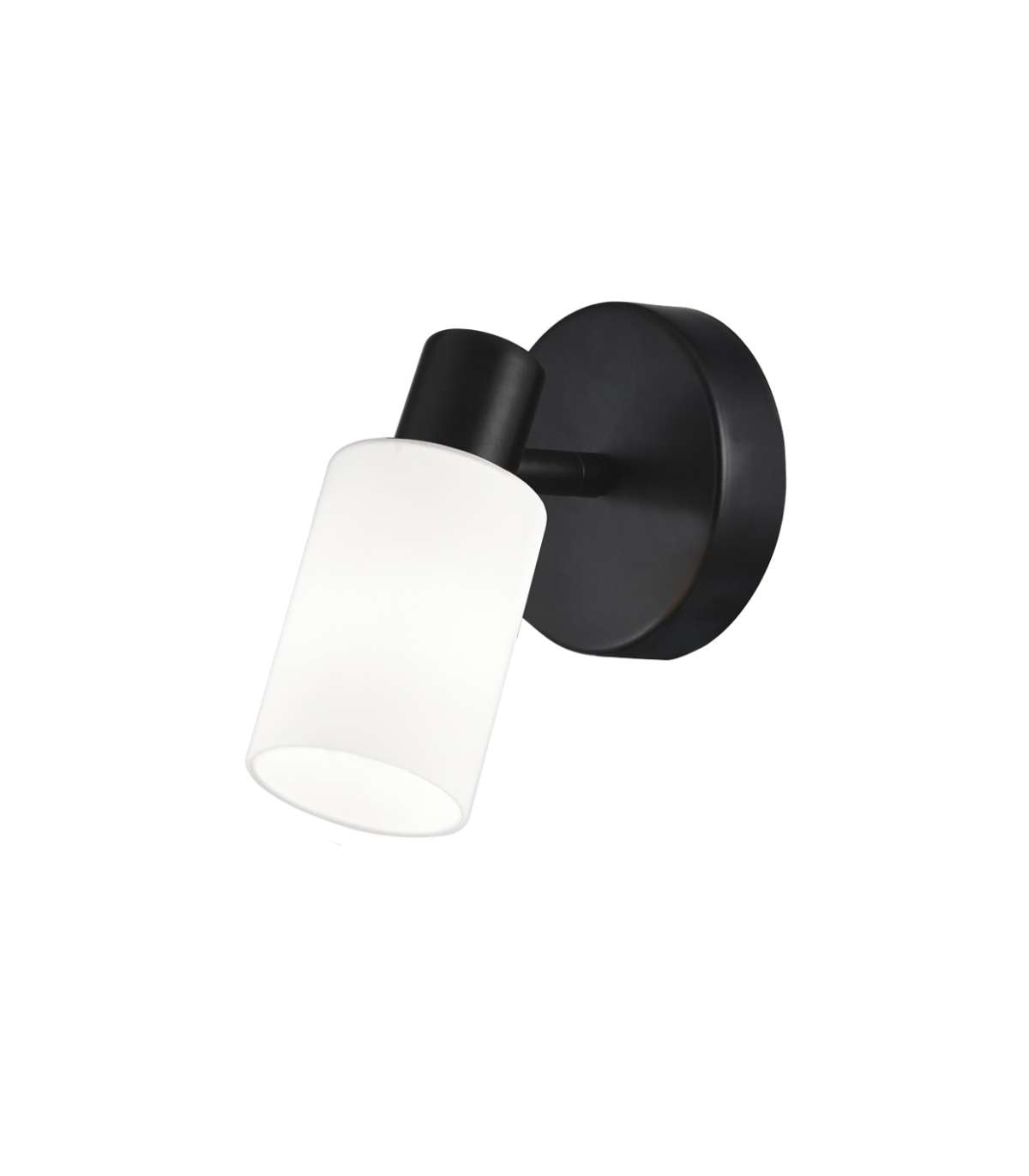 Aplique De Pared Modelo Palais Acabado Negro 16cm (alto) 10cm (ancho) 14cm (fondo._0