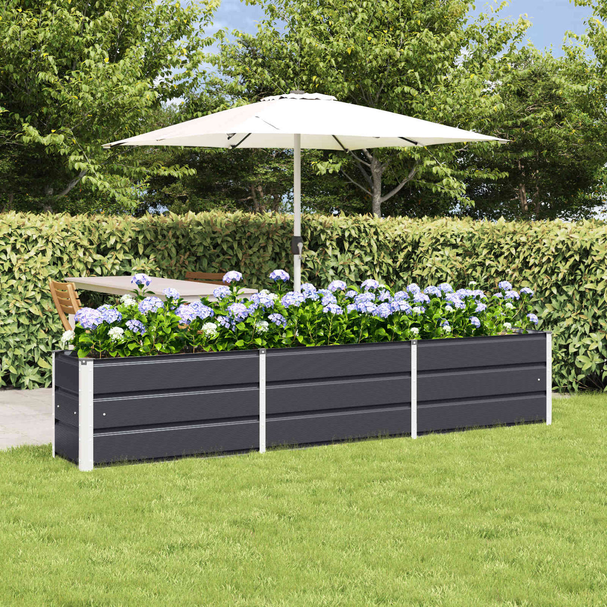 Jardinera Antracita 240 X 40 X 45 Cm Acero_1