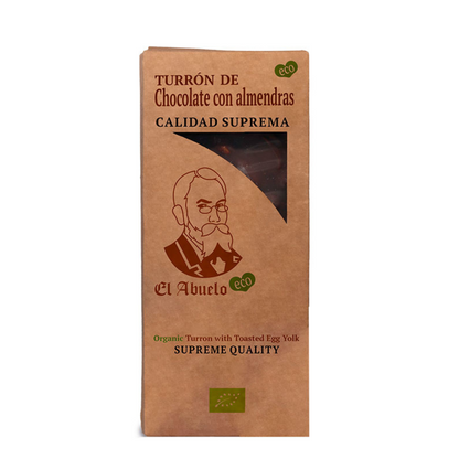Nougat de amêndoa e sésamo biológico El Abuelo, 200 g