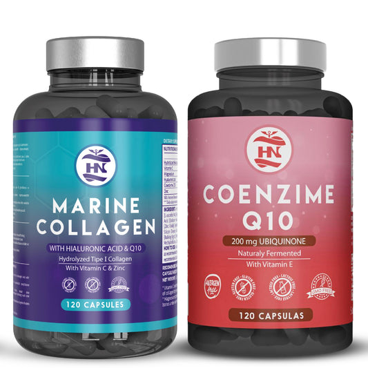 Pack Colágeno Marino 120 Caps Y Coenzima Q10-120 Caps_0