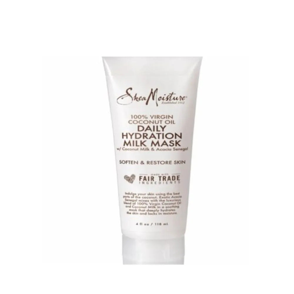 Mascarilla Leche Hidratante Aceite De Coco Virgen Shea Moisture 118ml_0