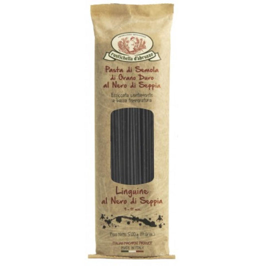 Linguine com tinta de choco Rustichella D'Abruzzo 500g
