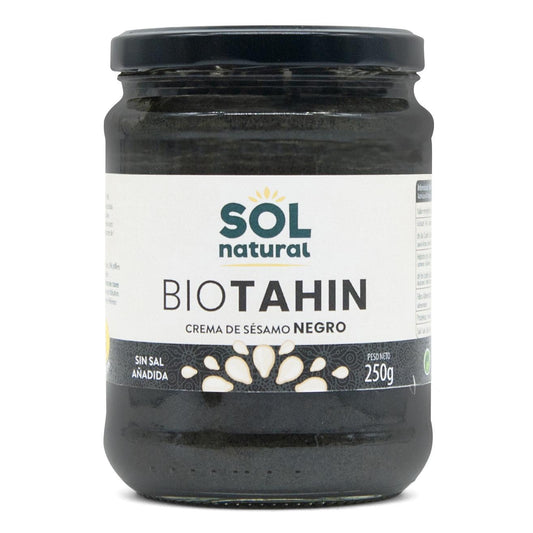 Tahini preto biológico Sol Natural 250 g