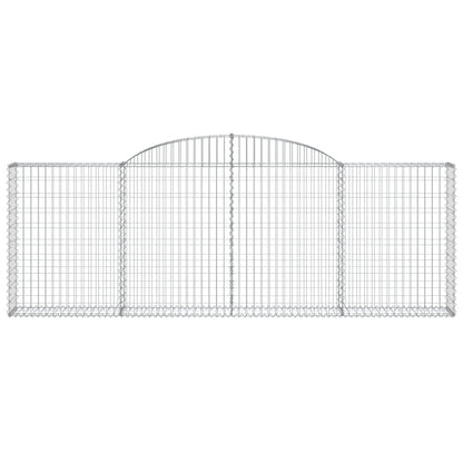 Cestas De Gaviones 20 Uds Forma Arco Hierro 300x30x100/120 Cm_3