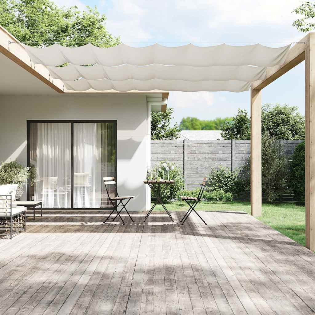 Vidaxl Toldo Vertical Blanco 100x1200 Cm Tela Oxford_1