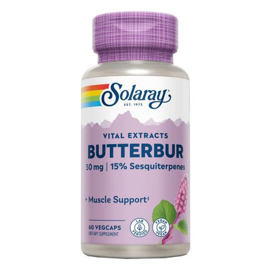 Petasite (Petasita) 50 mg Solaray 60 cápsulas