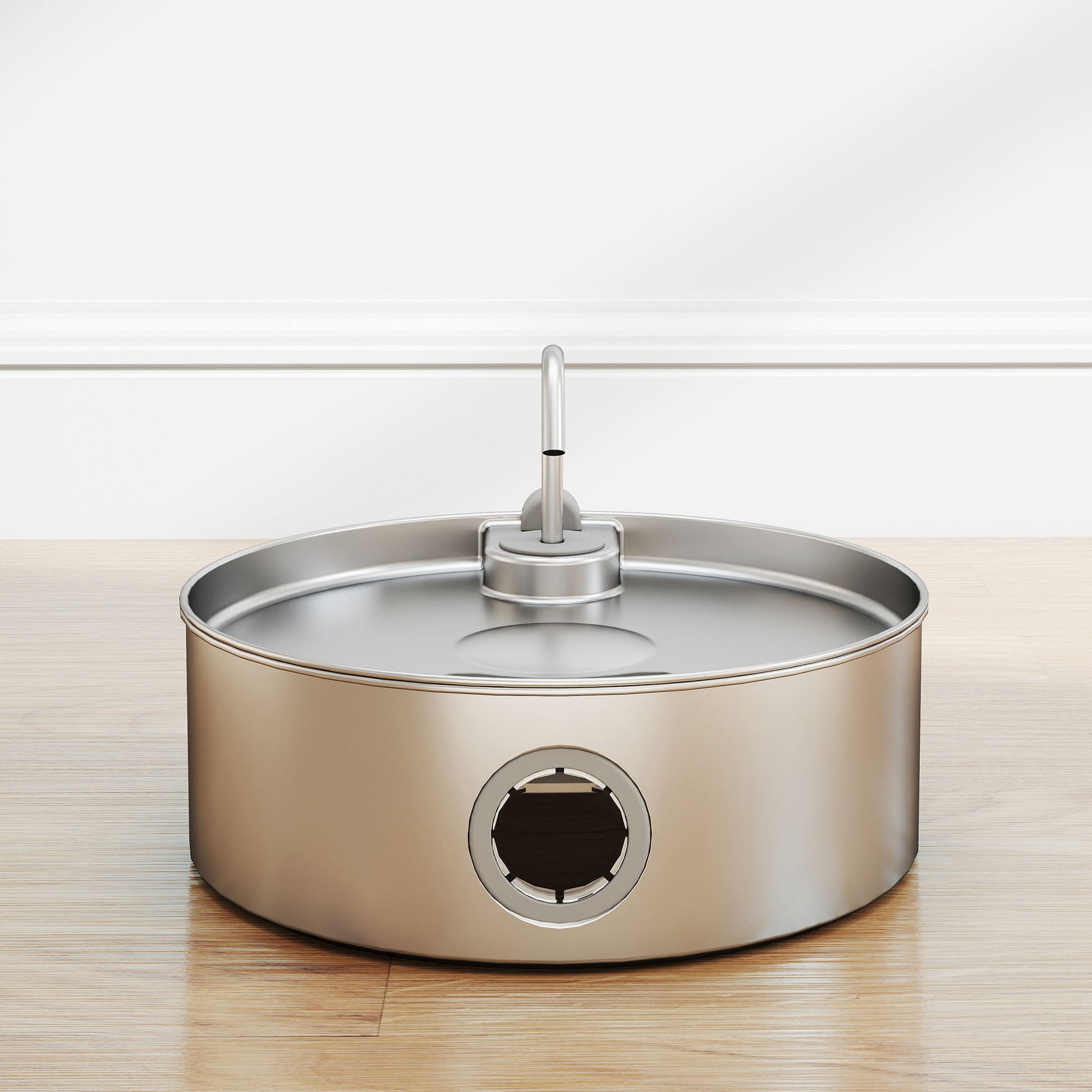 Pawhut Fuente Para Gatos De Acero Inoxidable 7l Silencioso Con Sistema De Filtro_4