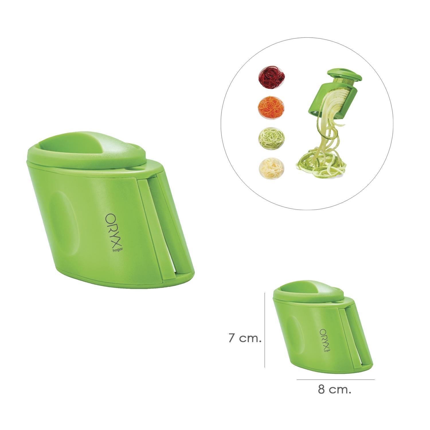 Cortador De Verduras Doble Cuchilla Inoxidable, Forma En Espiral_1