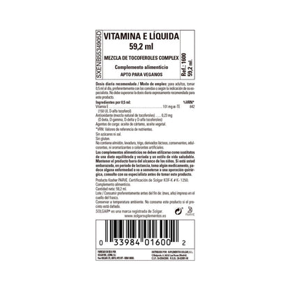 Vitamina E líquida, 59,2 ml