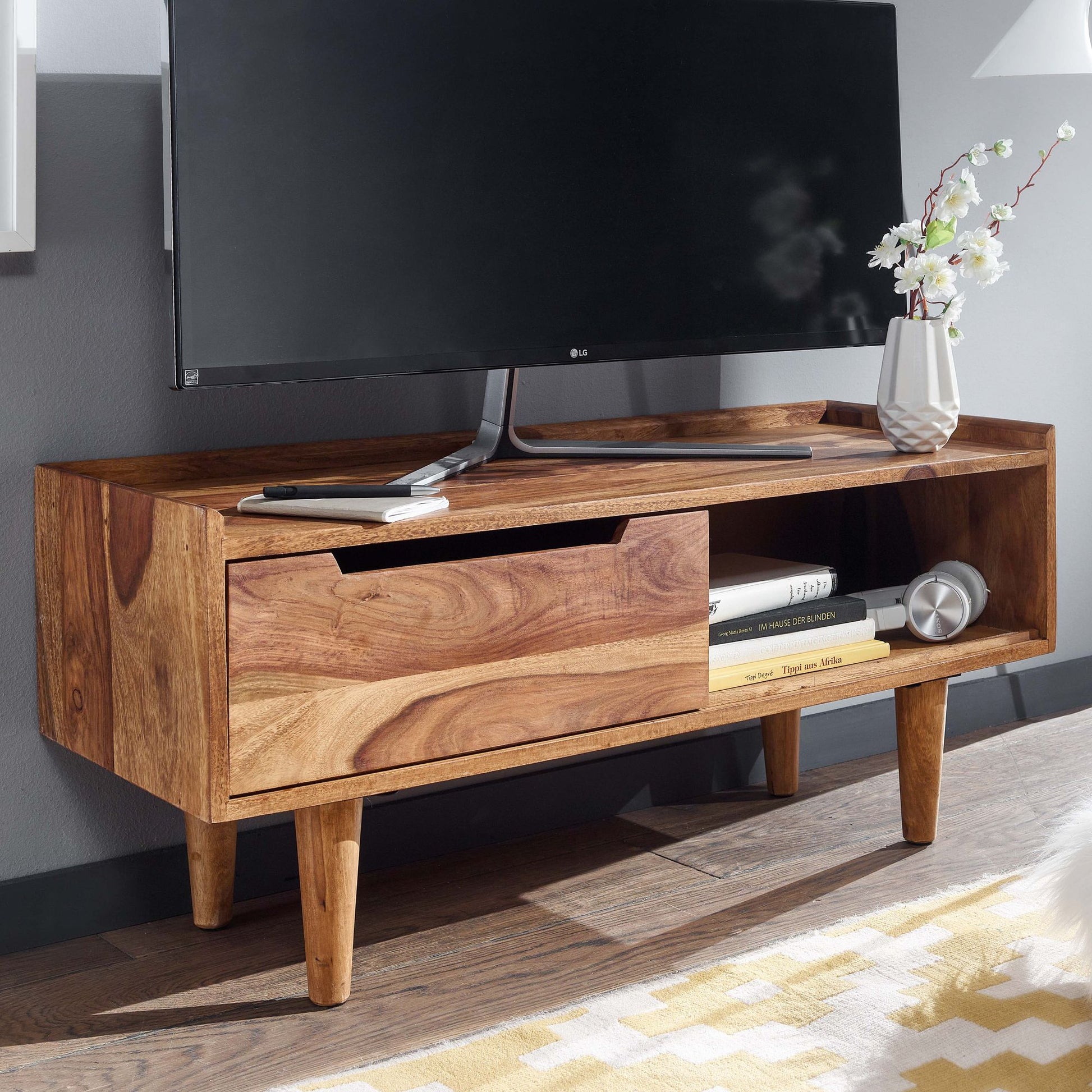 Mueble De Tv Urbano Y Moderno Modelo Wl6.554_1