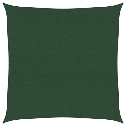 Toldo De Vela Hdpe Verde Oscuro 160 G/m² 7x7 M_0