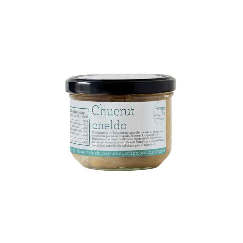 Chucrut De Eneldo Eco Sin Pasteurizar Ferment Art 200 Gr_0