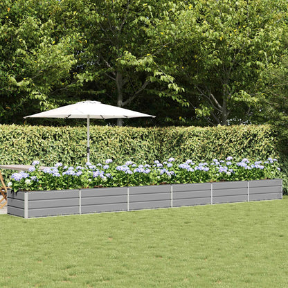 Jardinera Gris Claro 600 X 80 X 45 Cm Acero_1