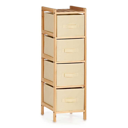 Mueble 4 Cajones Color Crema - Colección Kipit_0