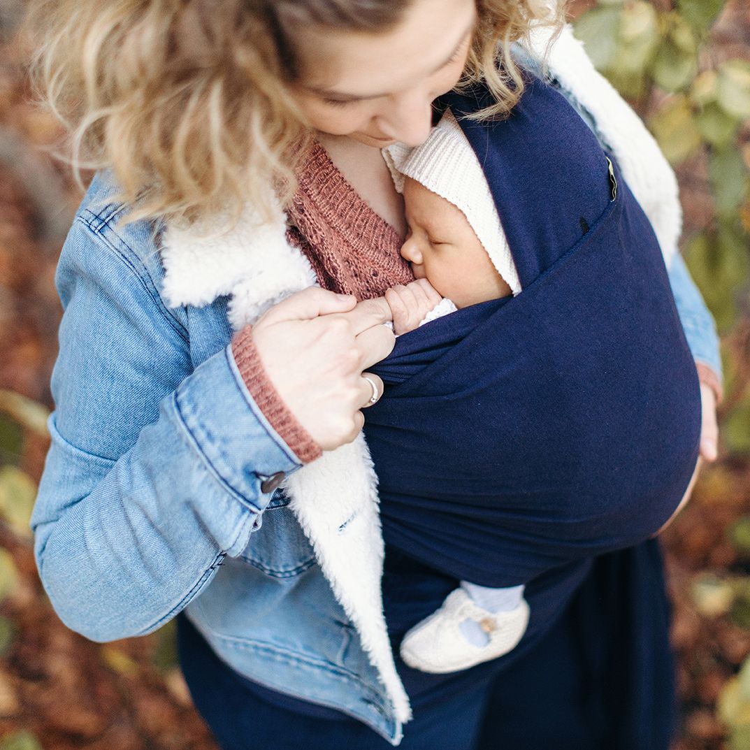 Fular Elástico Portabebé, Boba Wrap Navy_1