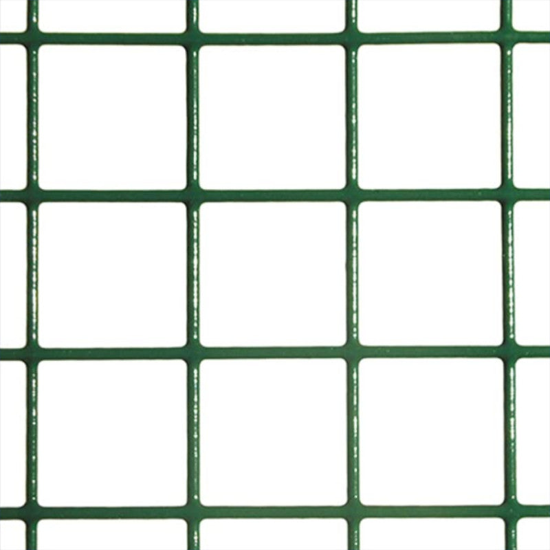 Malla Metalica Plastificada| Reticula 6x6mm| Composición 80% Acero Galvanizado/20% Pvc|malla Para Cercos 1x25m_2
