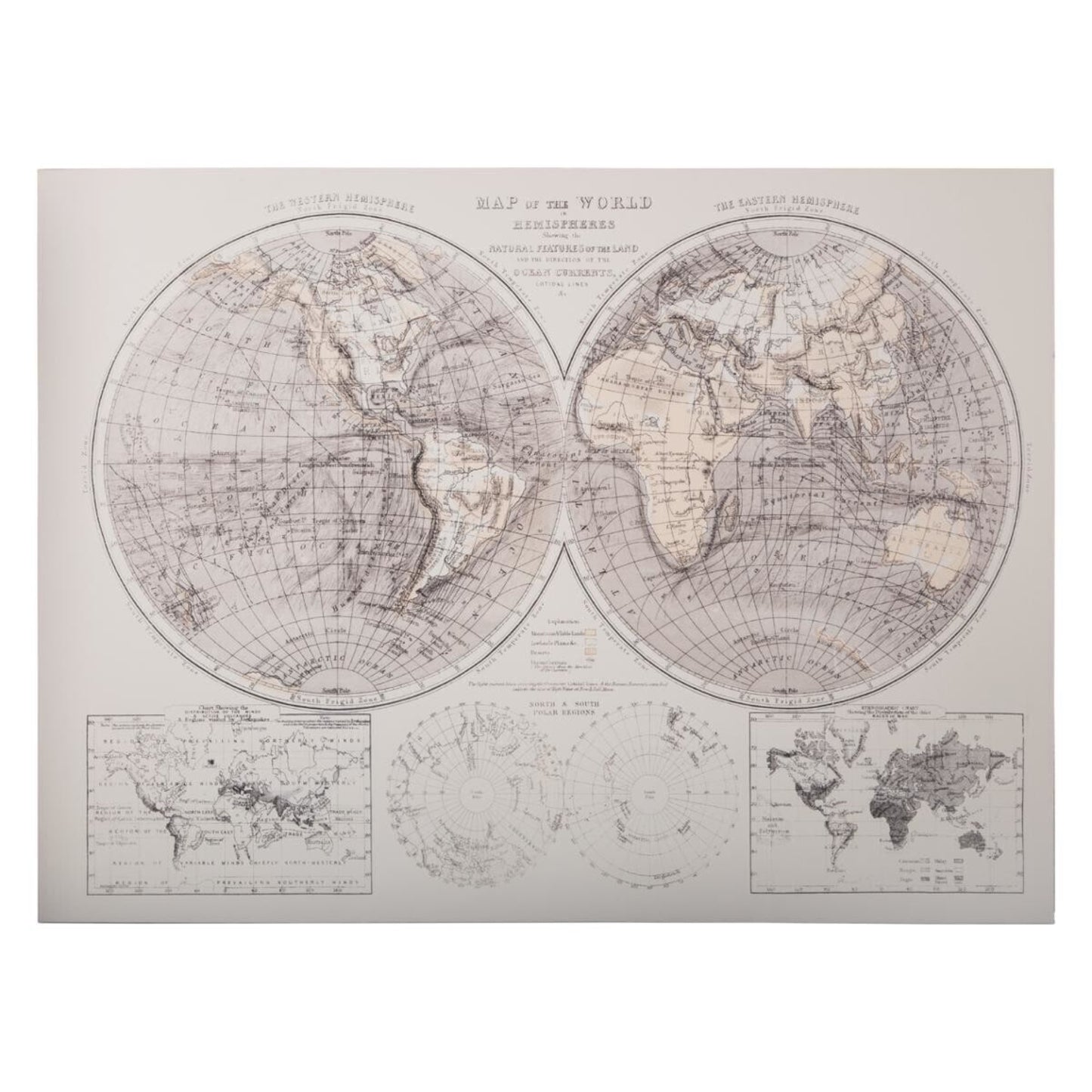 Lienzo Impreso Mundo_0