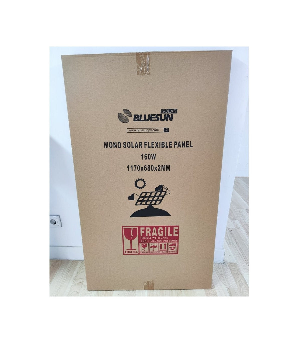 Placa Solar Flexible 160w Para Barcos Y Vehículos Camper 1170x680mm_1