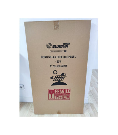 Placa Solar Flexible 160w Para Barcos Y Vehículos Camper 1170x680mm_1