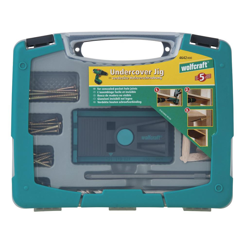 Kit de montagem de gabarito secreto Wolfcraft 4642000