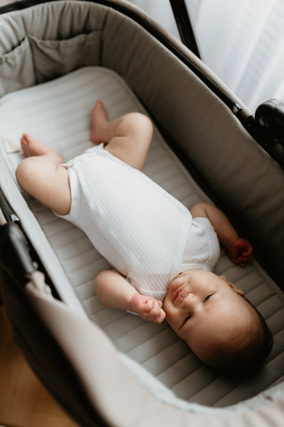 Colchoneta Transpirable 3d Air Capazo-cuco Bebe Grey_1