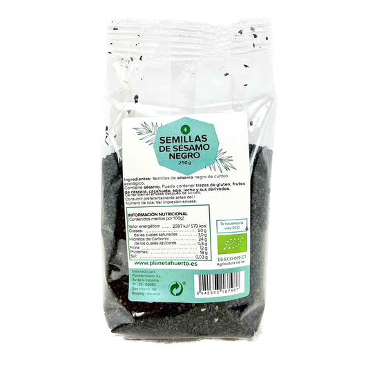 Sésamo preto ECO Planeta Huerto 250 g