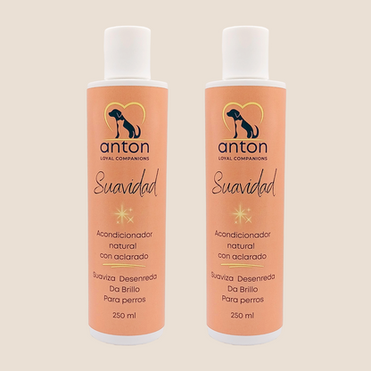 Acondicionador Natural Para Perros “suavidad” – Pack Ahorro – 2x250 Ml_0